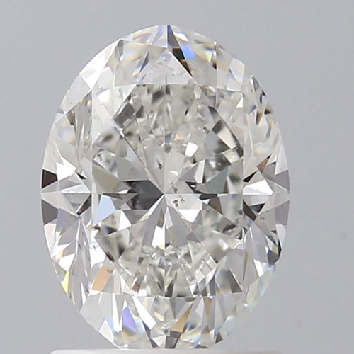1.21 carat G-SI1 Natūralus Oval Deimantas (1)