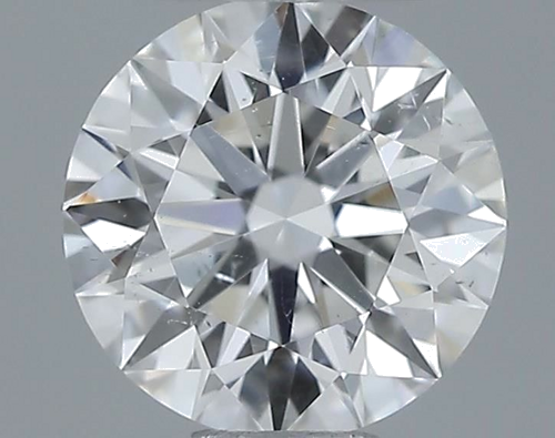 0.55 carat F-SI1 Excellent cut Natūralus Round Deimantas (1)