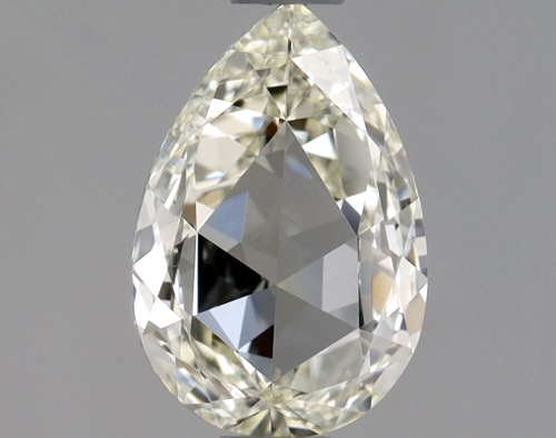 0.55 carat K-IF Natūralus Pear Deimantas (1)