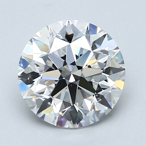 2.03 carat E-VS2 Excellent cut Natūralus Round Deimantas (1)