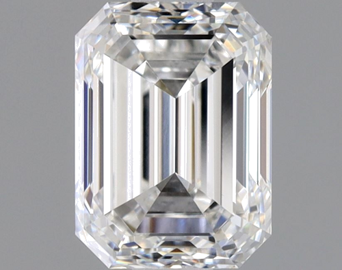 1.01 carat F-VVS2 Natūralus Emerald Deimantas (1)