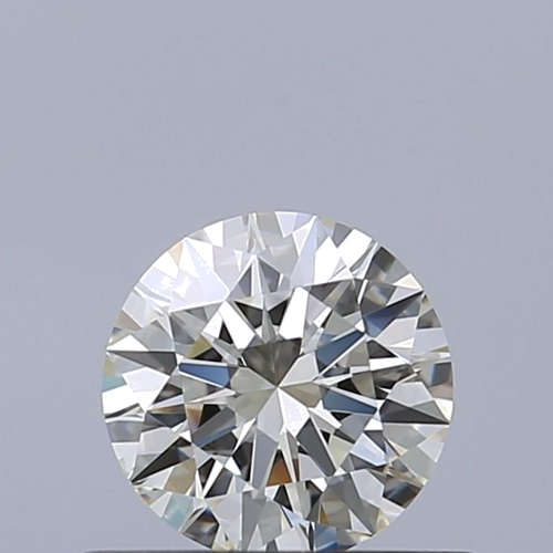0.52 carat K-IF Excellent cut Natūralus Round Deimantas (1)