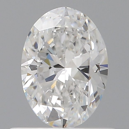 0.55 carat E-VVS1 Natūralus Oval Deimantas (1)