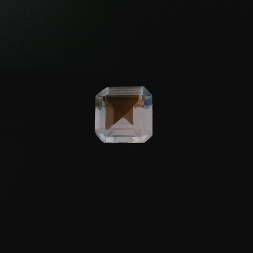 0.77 carat WHITE STEP cut Octagonal Moonstone (1)