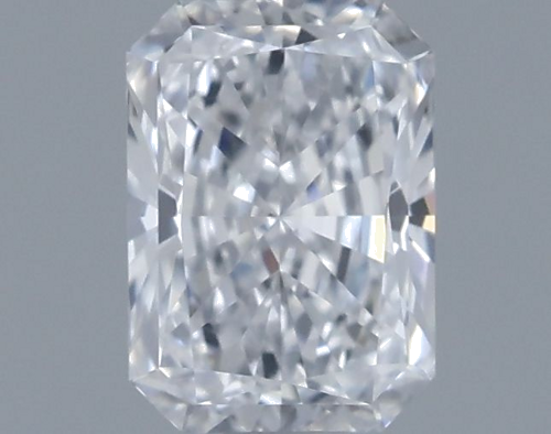 0.41 carat D-VVS2 Natūralus Radiant Deimantas (1)