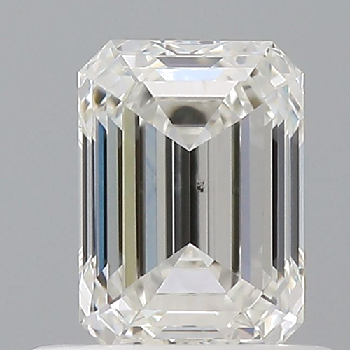 0.61 carat H-SI1 Natūralus Emerald Deimantas (1)