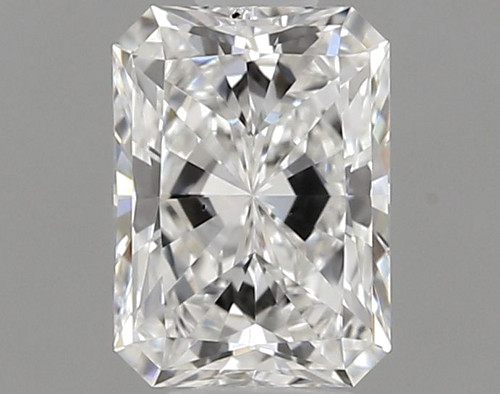 0.5 carat F-SI2 Natūralus Radiant Deimantas (1)