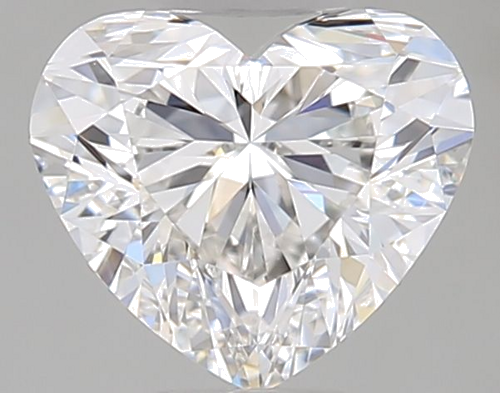 0.6 carat G-VVS1 Natūralus Heart Deimantas (1)