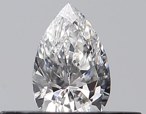 0.23 carat E-VS1 Natūralus Pear Deimantas (1)