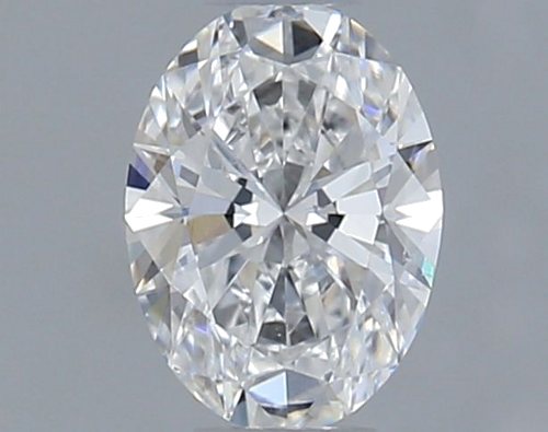 0.41 carat E-SI1 Natūralus Oval Deimantas (1)