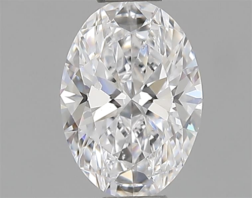 0.45 carat D-SI1 Natūralus Oval Deimantas (1)