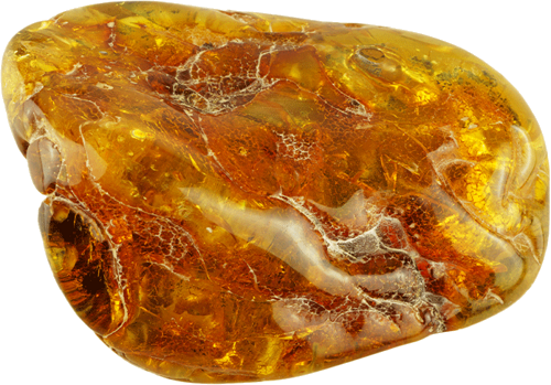 33,50 g Amber nugget with tree bark inclusion (2)