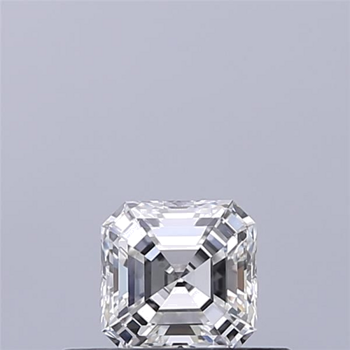 0.31 carat F-VVS1 Natūralus Asscher Deimantas (1)