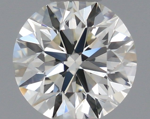 0.45 carat K-VVS2 Very Good cut Natūralus Round Deimantas (1)