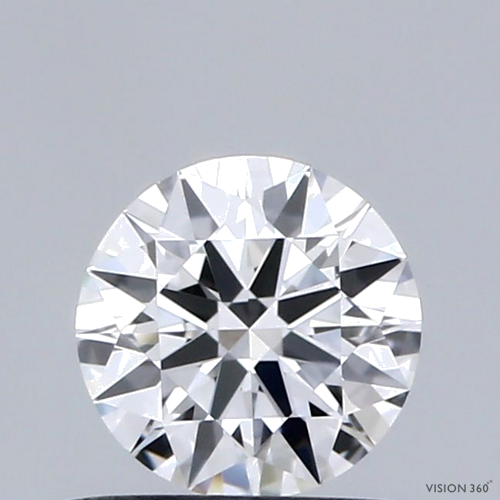 0.53 carat H-VVS1 Excellent cut Natūralus Round Deimantas (1)