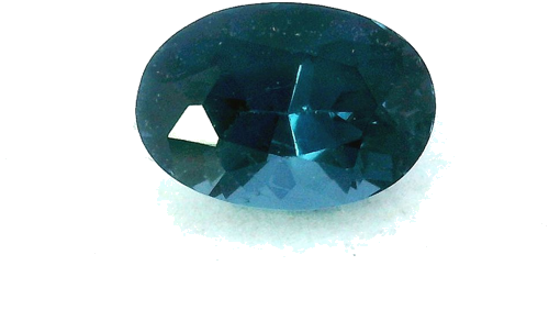 0.67 carat BLUE Oval Spinel (1)