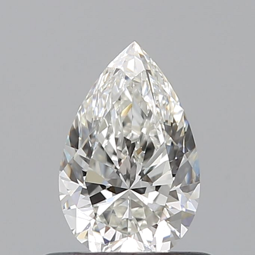 0.52 carat H-VVS1 Natūralus Pear Deimantas (1)