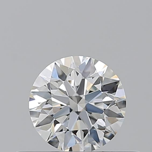 0.37 carat H-IF Excellent cut Natūralus Round Deimantas (1)