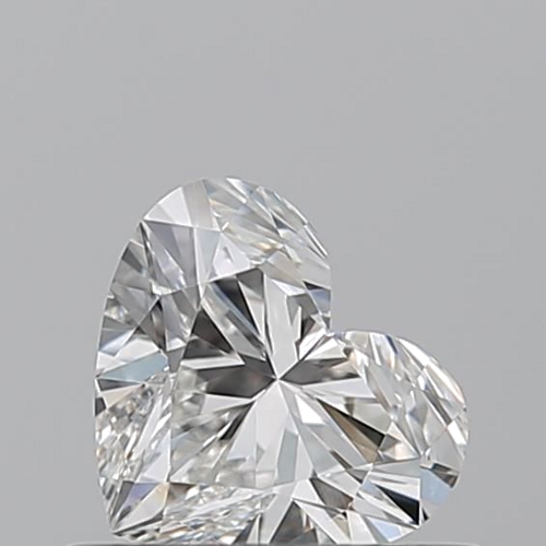 0.5 carat G-VVS2 Natūralus Heart Deimantas (1)