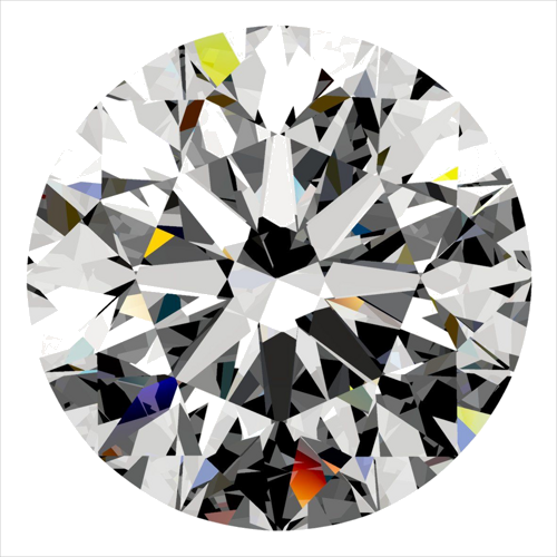 0.41 carat G-VVS1 Excellent cut Natūralus Round Deimantas (1)