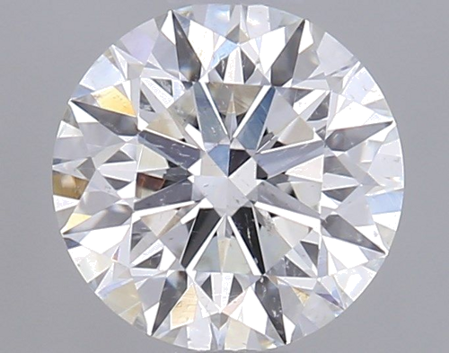 0.57 carat H-SI2 Very Good cut Natūralus Round Deimantas (1)