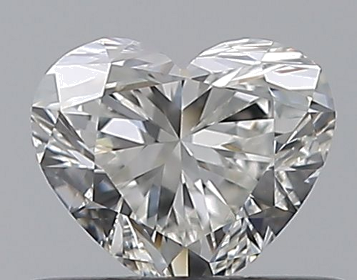 0.44 carat G-VVS2 Natūralus Heart Deimantas (1)