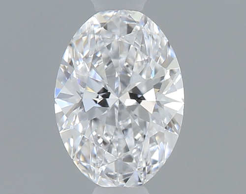 0.32 carat D-VVS2 Natūralus Oval Deimantas (1)
