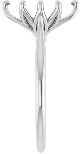 Sužadėtuvių Žiedas „Cathedral-Style Solitaire Tulipset®“ 10k white gold Marquise 11.5mm x 6mm (4)