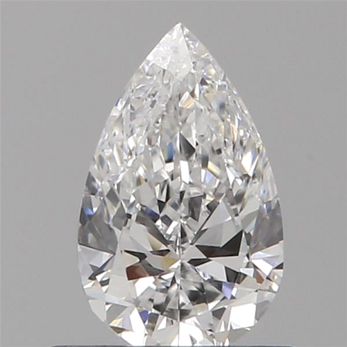 0.5 carat D-VVS1 Natūralus Pear Deimantas (1)
