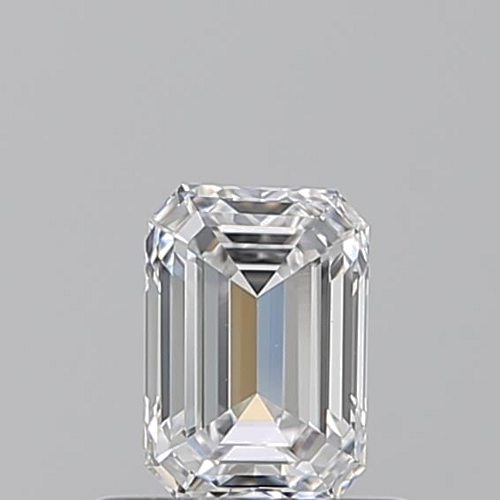 0.53 carat D-VVS2 Natūralus Emerald Deimantas (1)