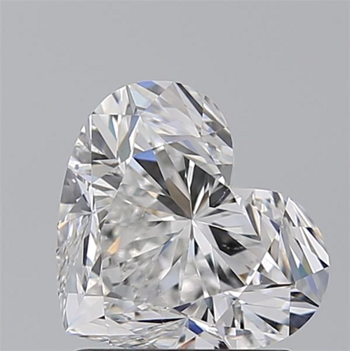 1.7 carat F-VS2 Natūralus Heart Deimantas (1)