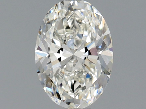 0.52 carat H-VVS2 Natūralus Oval Deimantas (1)
