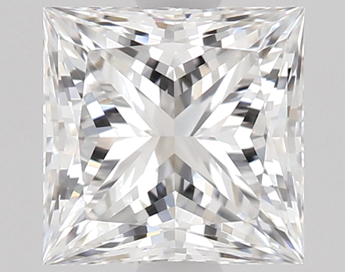 0.9 carat E-VS1 Natūralus Princess Deimantas (1)