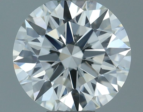 0.53 carat K-VVS1 Excellent cut Natūralus Round Deimantas (1)