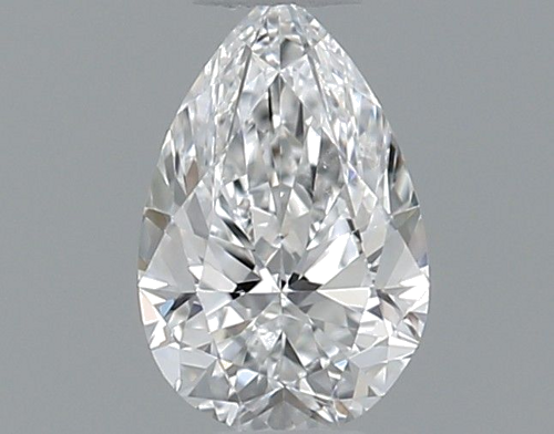 0.3 carat E-VS2 Natūralus Pear Deimantas (1)