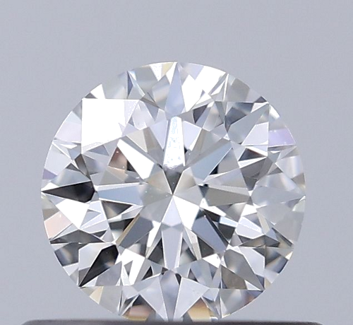 0.42 carat F-VVS1 Excellent cut Natūralus Round Deimantas (1)