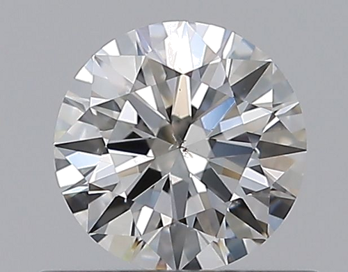 0.53 carat G-SI1 Excellent cut Natūralus Round Deimantas (1)