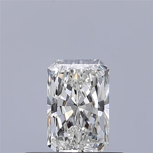 0.38 carat H-VVS1 Natūralus Radiant Deimantas (1)