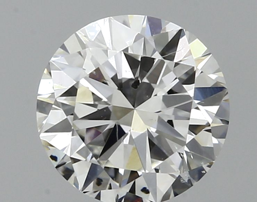 0.5 carat F-SI1 Very Good cut Natūralus Round Deimantas (1)