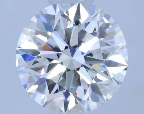 0.52 carat F-FL Excellent cut Natūralus Round Deimantas (1)