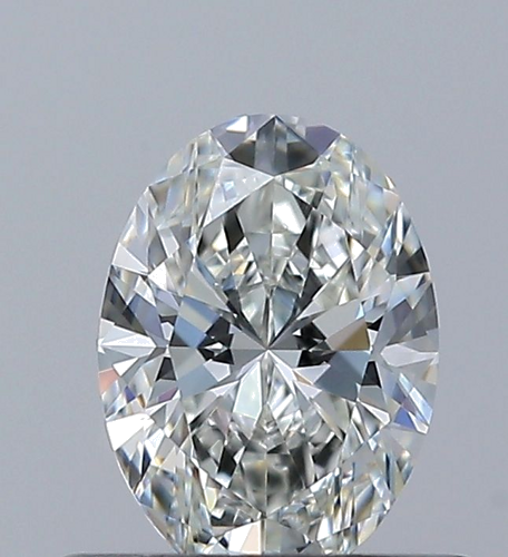 0.5 carat G-VS1 Natūralus Oval Deimantas (1)