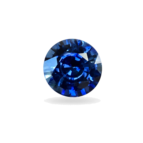 0.37 carat BLUE Round Safyras (1)
