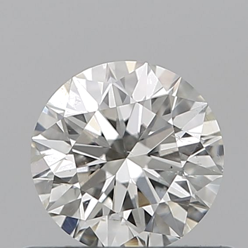 0.51 carat I-SI1 Excellent cut Natūralus Round Deimantas (1)