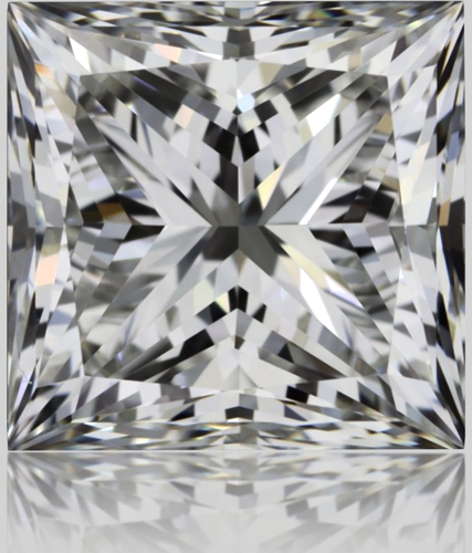 1.51 carat I-VVS2 Natūralus Princess Deimantas (1)