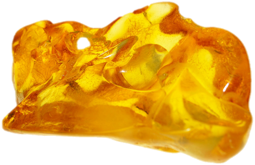 8,55 g Amber Nugget with natural hole (2)