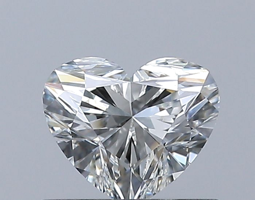 0.51 carat G-VVS1 Natūralus Heart Deimantas (1)