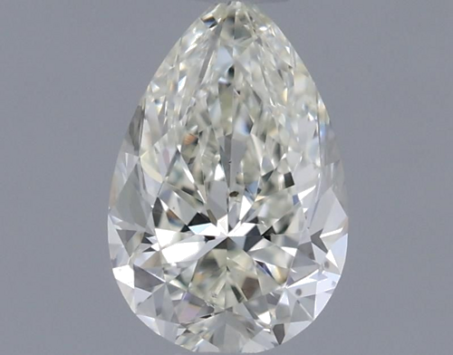 0.5 carat J-SI1 Natūralus Pear Deimantas (1)