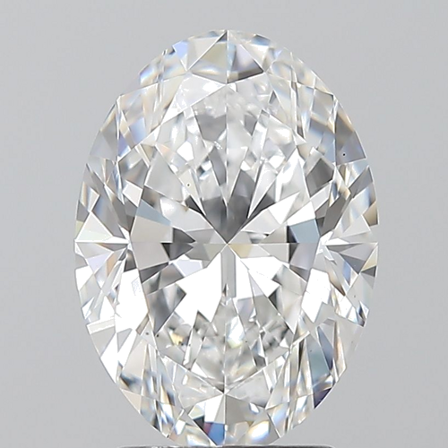 2.5 carat D-VS2 Natūralus Oval Deimantas (1)