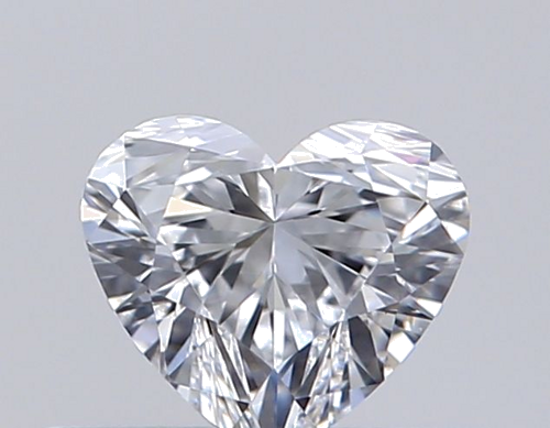 0.3 carat D-VS1 Natūralus Heart Deimantas (1)