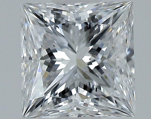 0.6 carat D-VS2 Natūralus Princess Deimantas (1)